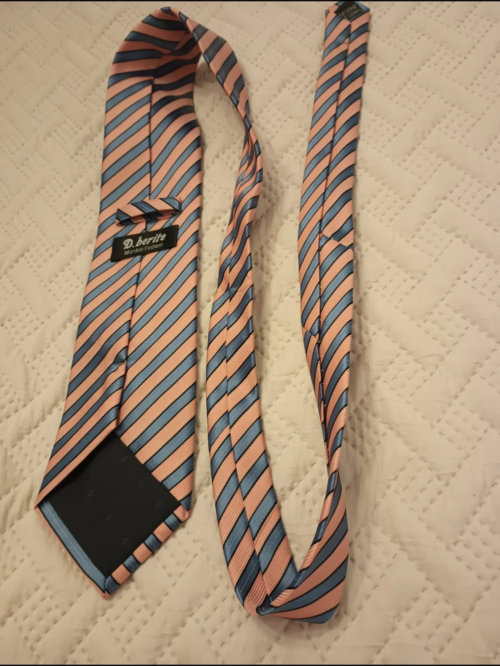 Men's D. Berite Striped Necktie